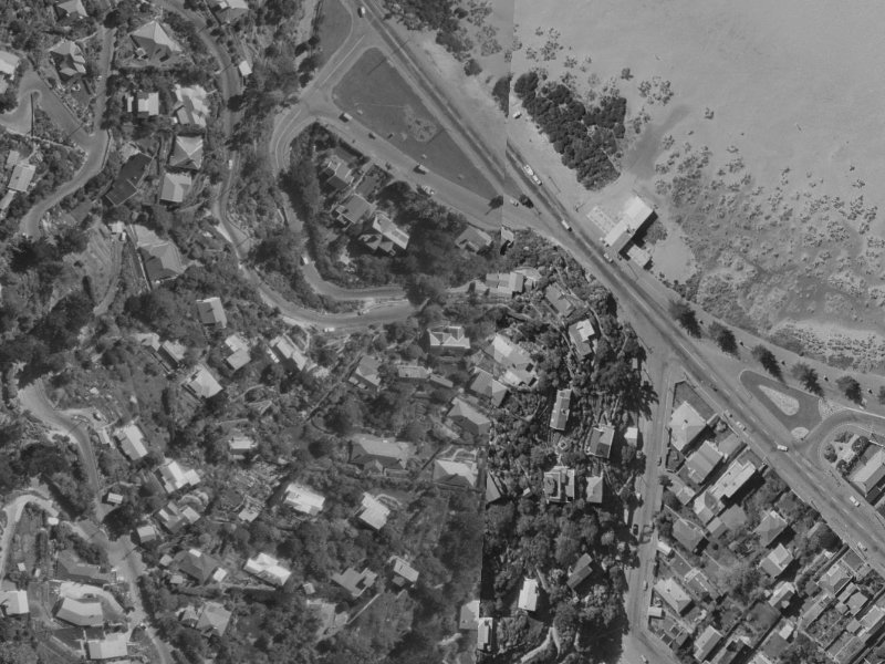10 Clifton Terrace from the air, 1970-1974