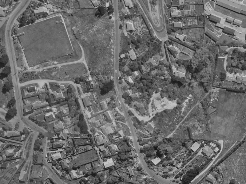 3-43 Aotea Terrace from the air, 1970-1974
