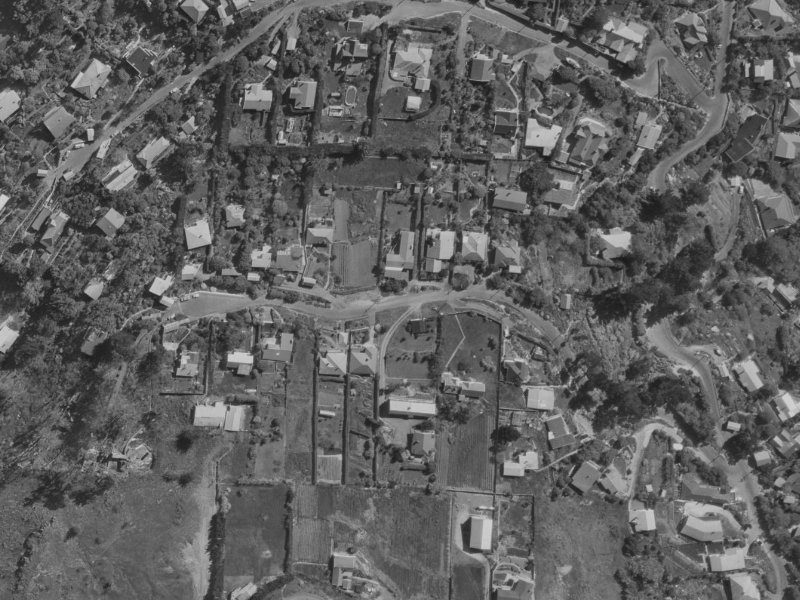 22 Tuawera Terrace from the air, 1970-1974