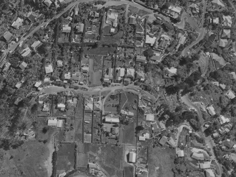 20 Tuawera Terrace from the air, 1970-1974