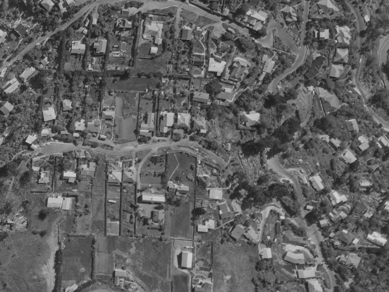 14 Tuawera Terrace from the air, 1970-1974