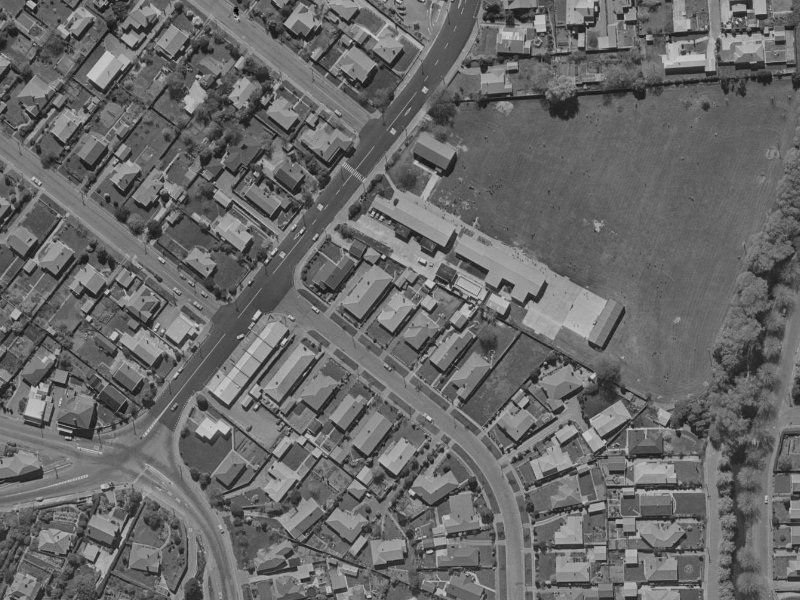 36 Remuera Avenue from the air, 1970-1974