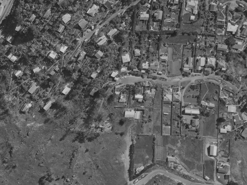 39 Tuawera Terrace from the air, 1970-1974