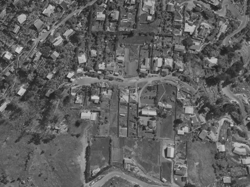 Tuawera Terrace from the air, 1970-1974
