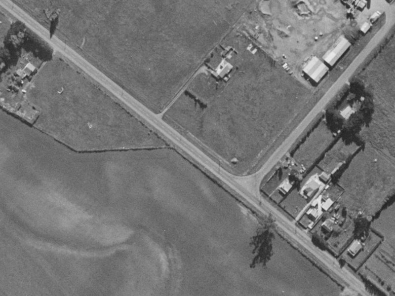 398 Halswell Junction Road from the air, 1970-1974
