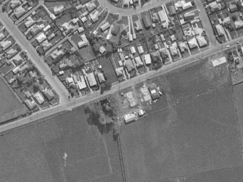 158 Sparks Road from the air, 1970-1974