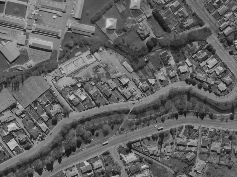 187 Ashgrove Terrace from the air, 1970-1974