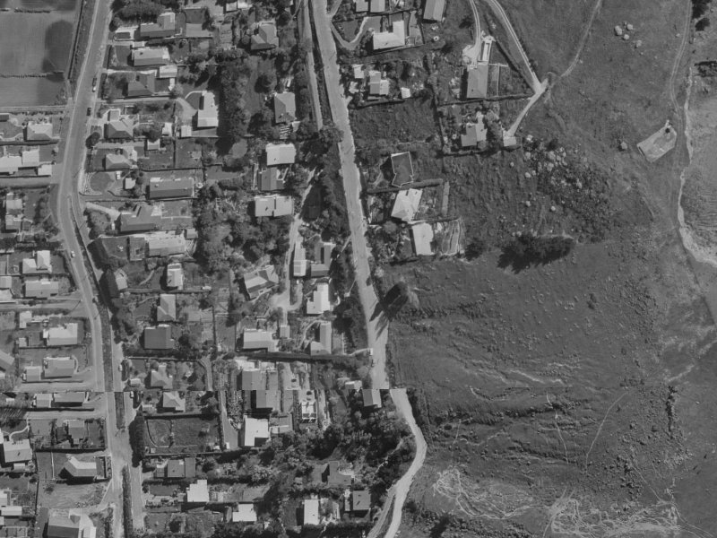 42 Rapaki Road from the air, 1970-1974
