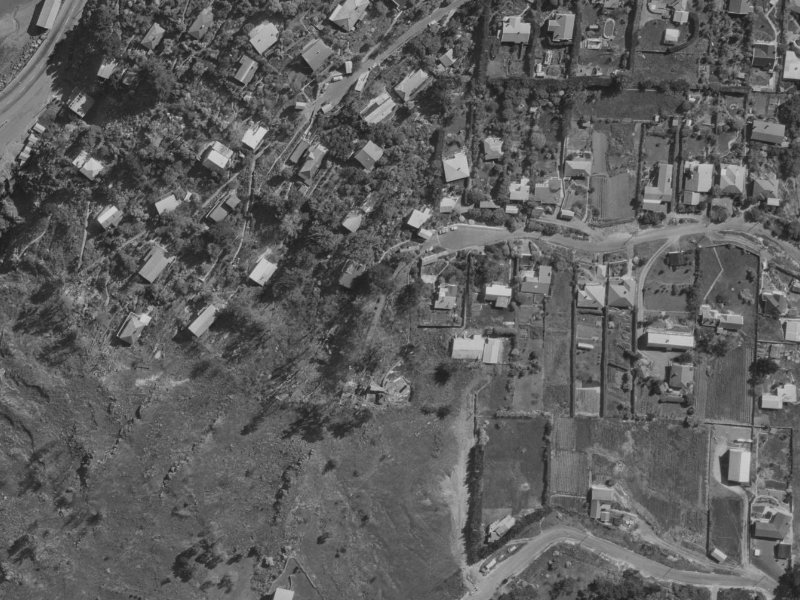 39B Tuawera Terrace from the air, 1970-1974