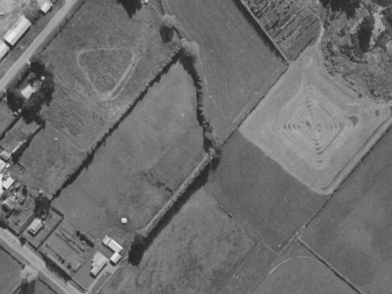 Akiraho Lane from the air, 1970-1974