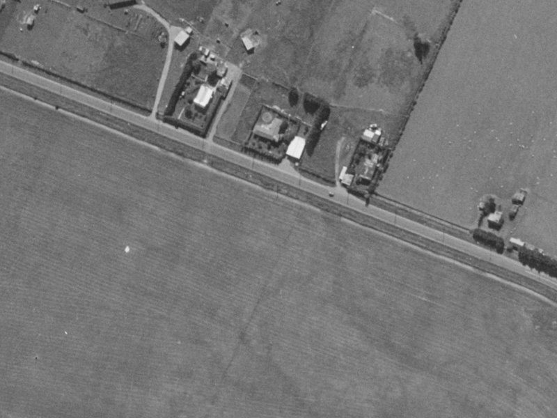 115 Dunbars Road from the air, 1970-1974