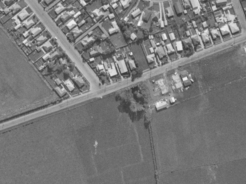 167 Sparks Road from the air, 1970-1974