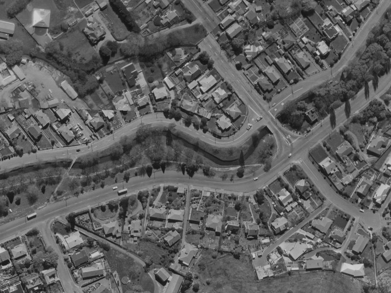 199 Ashgrove Terrace from the air, 1970-1974