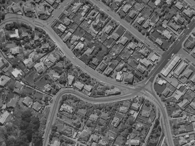 12 Cashmere Road from the air, 1970-1974