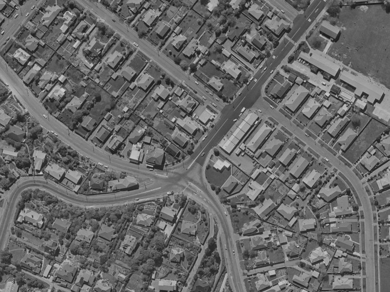 3 Colombo Street from the air, 1970-1974