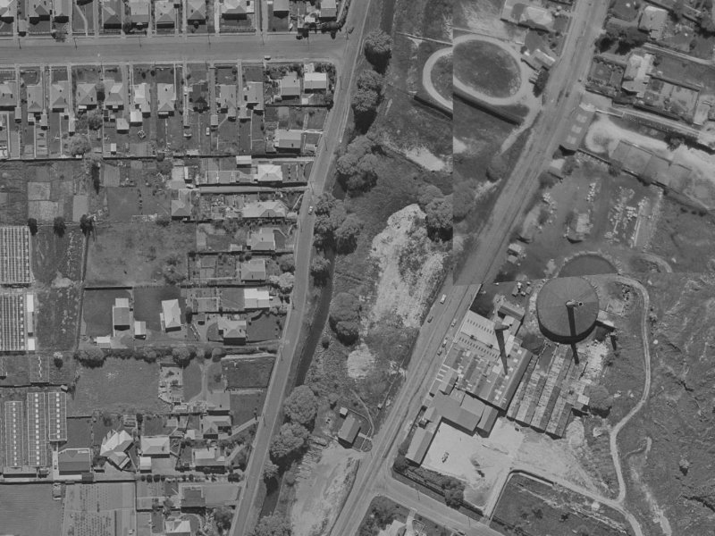 5D Palatine Terrace from the air, 1970-1974