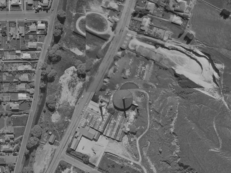 1A Woodlau Rise from the air, 1970-1974