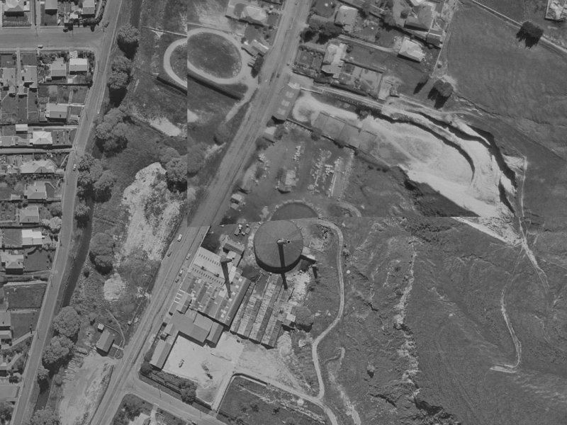 5E Woodlau Rise from the air, 1970-1974