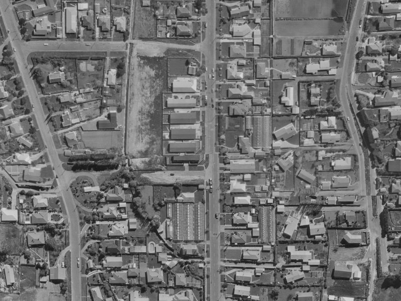 36 Hillsborough Terrace from the air, 1970-1974