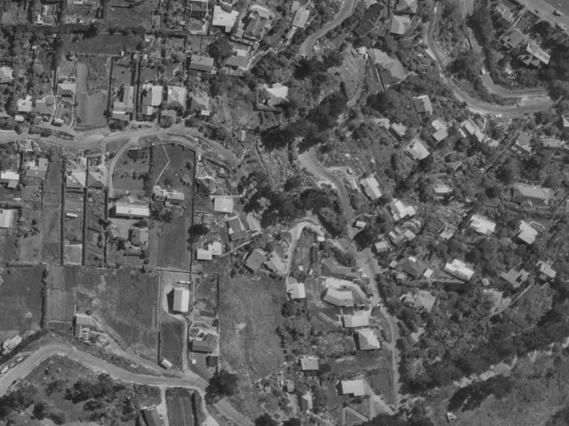6 Tuawera Terrace from the air, 1970-1974