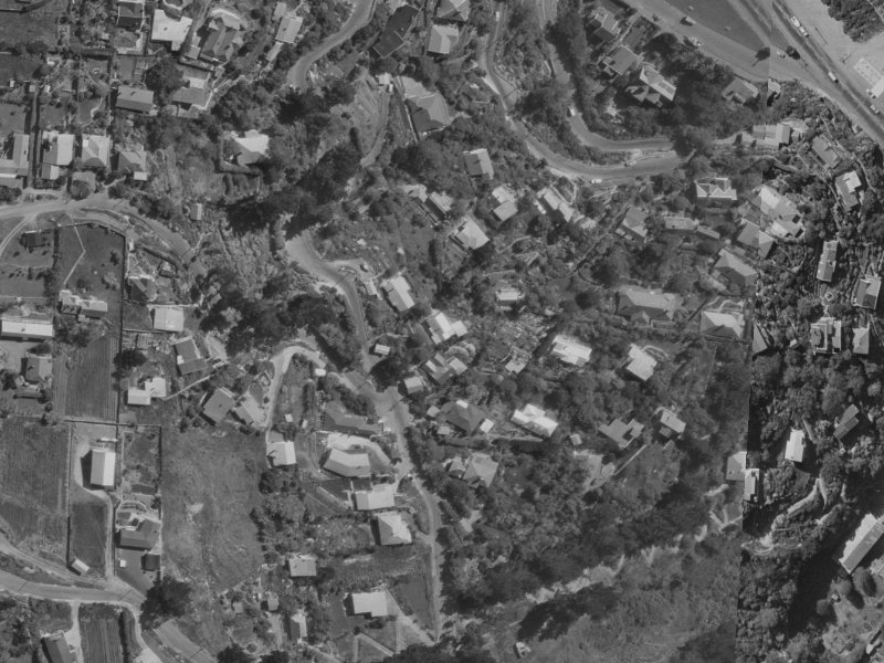 65B Clifton Terrace from the air, 1970-1974