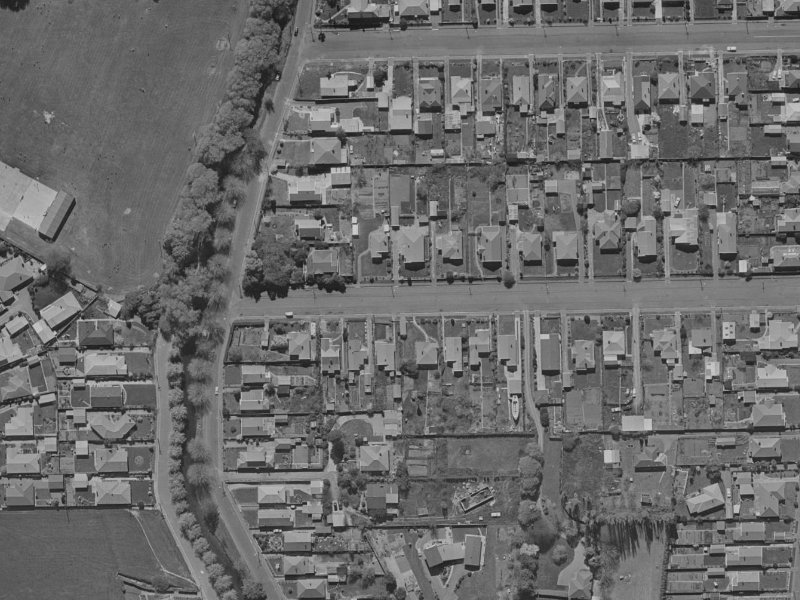 14 Riverview Street from the air, 1970-1974
