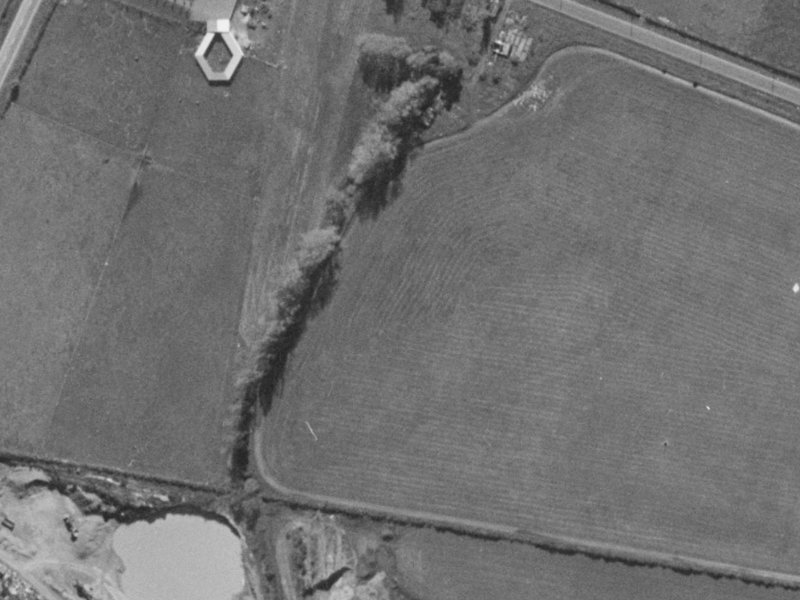 Riverton Terrace from the air, 1970-1974