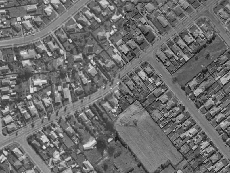 88A Rose Street from the air, 1970-1974