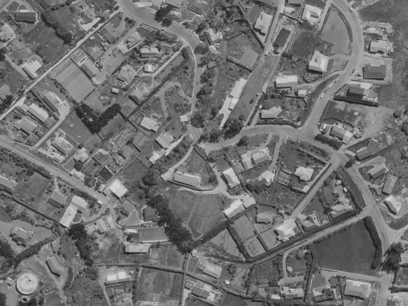 200 Mount Pleasant Road from the air, 1970-1974