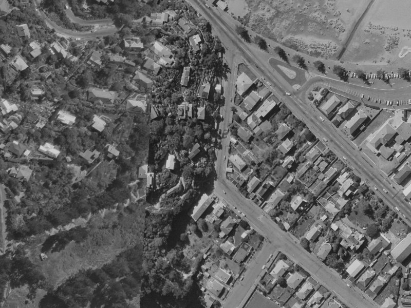 2A Nayland Street from the air, 1970-1974