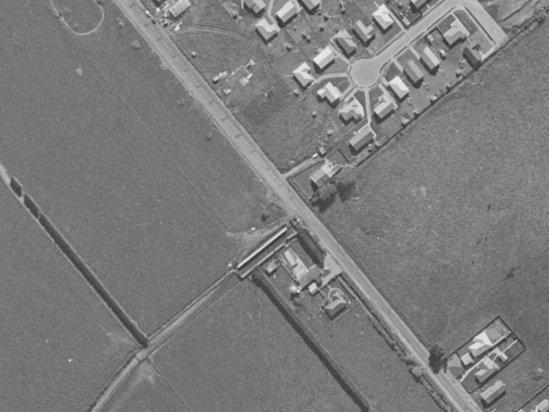 231 Hendersons Road from the air, 1970-1974