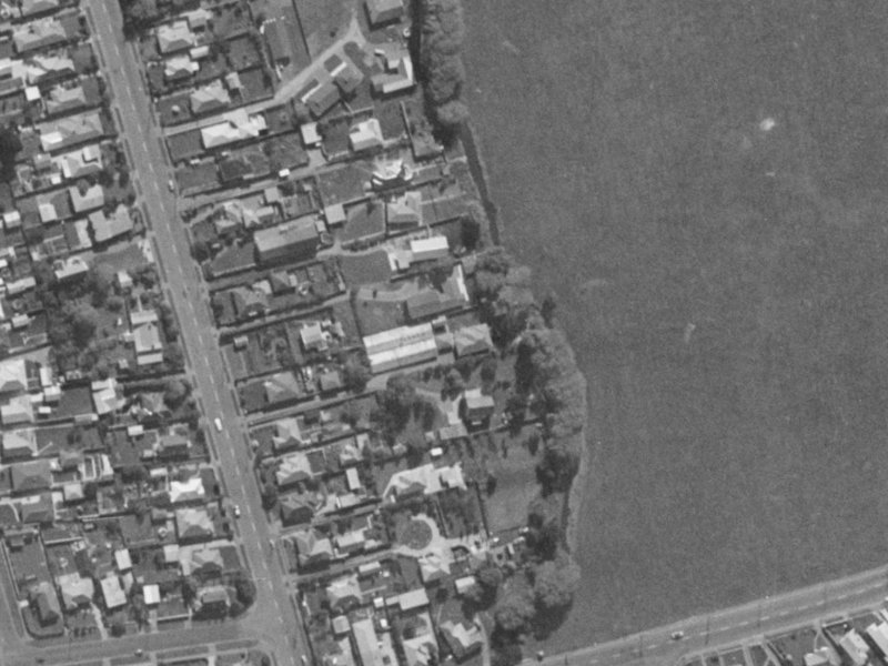 243A Hoon Hay Road from the air, 1970-1974