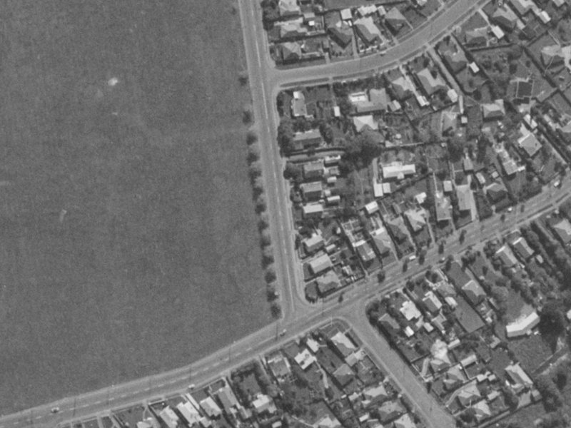 8 Lyttelton Street from the air, 1970-1974