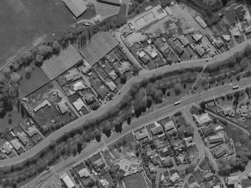 163 Ashgrove Terrace from the air, 1970-1974