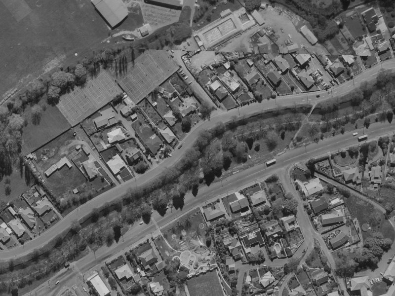 163A Ashgrove Terrace from the air, 1970-1974