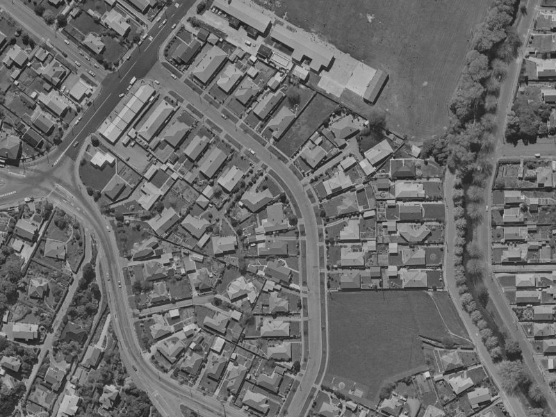 Remuera Avenue from the air, 1970-1974