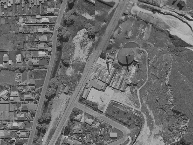 96 Centaurus Road from the air, 1970-1974