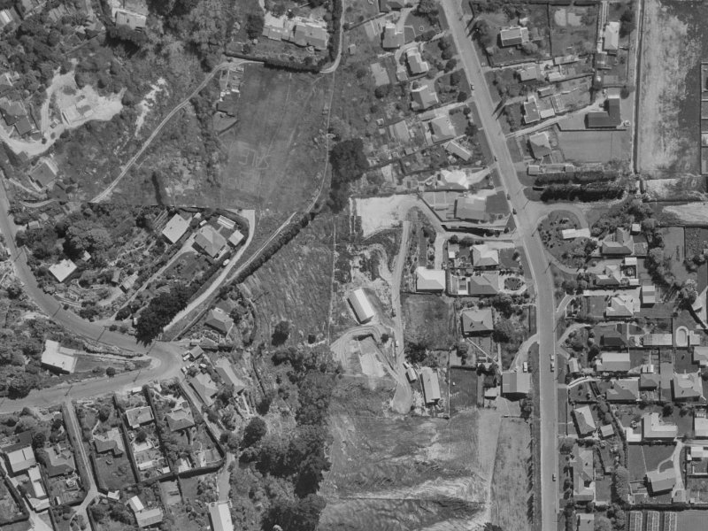 4 Glenview Terrace from the air, 1970-1974