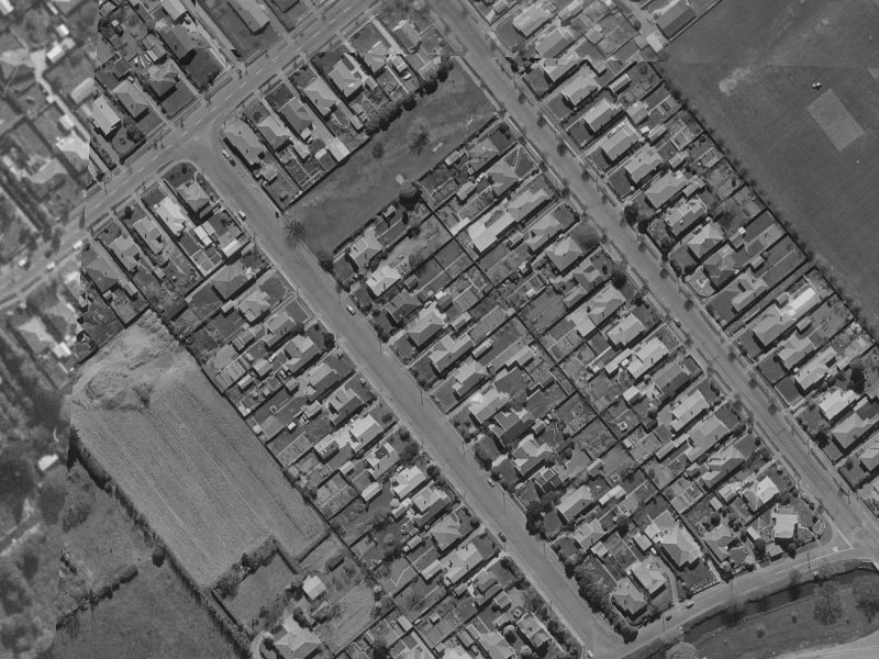 30 Cashmere View Street from the air, 1970-1974
