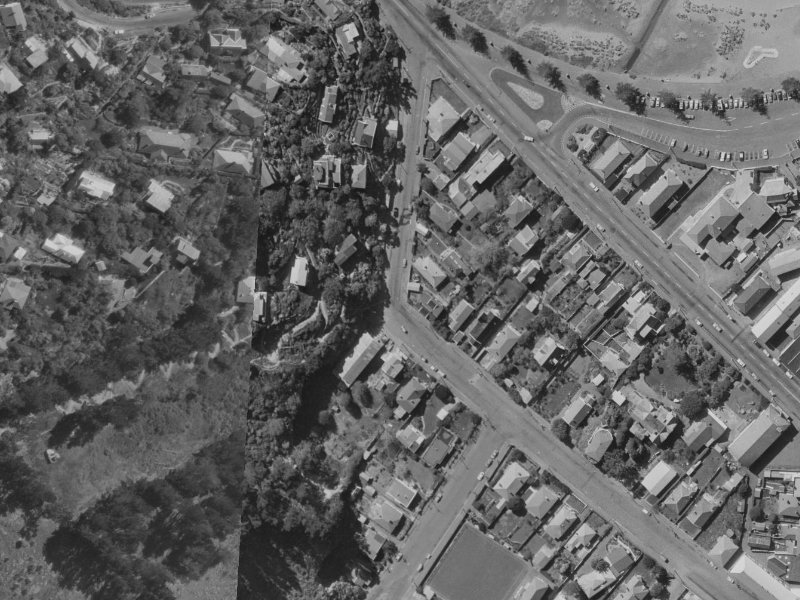 11 Nayland Street from the air, 1970-1974
