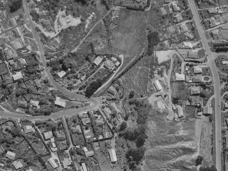 41 Aotea Terrace from the air, 1970-1974