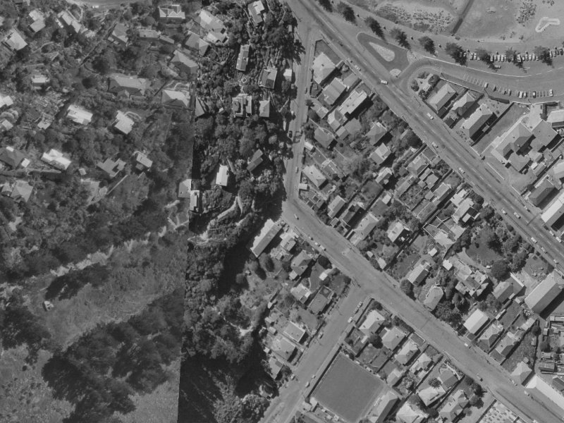 2B Nayland Street from the air, 1970-1974