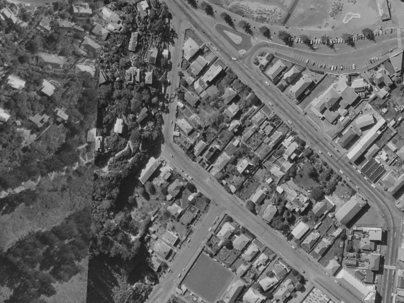 13 Nayland Street from the air, 1970-1974