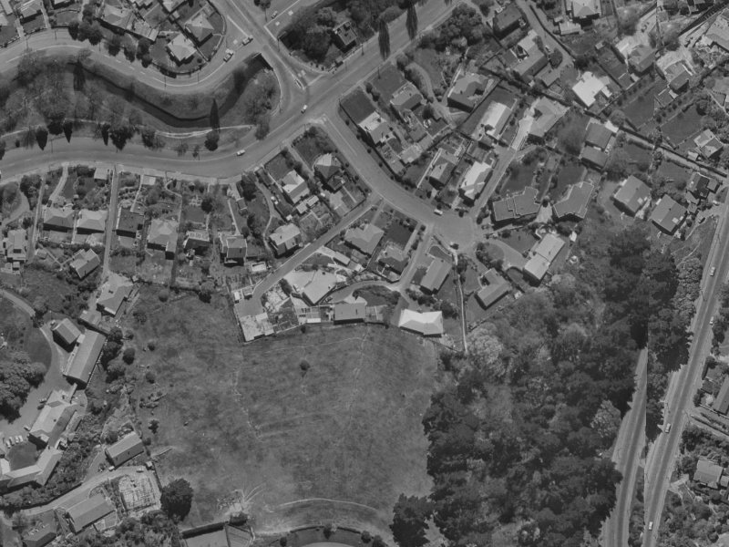 4 Purau Terrace from the air, 1970-1974