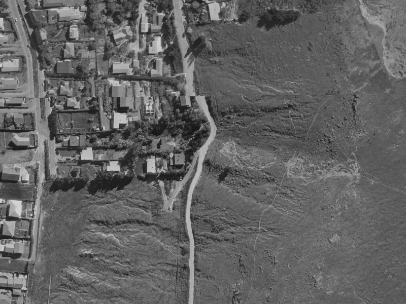 52 Rapaki Road from the air, 1970-1974