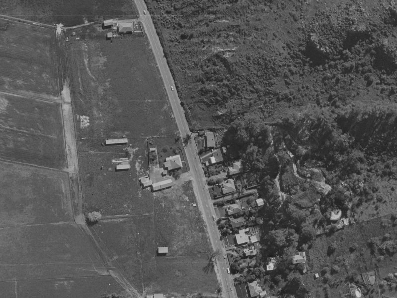 204 Bridle Path Road from the air, 1970-1974