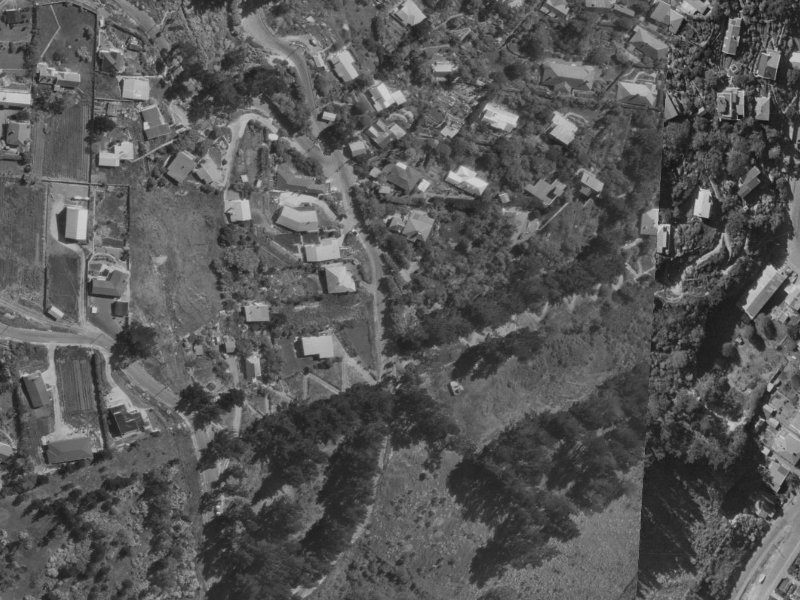 79 Clifton Terrace from the air, 1970-1974