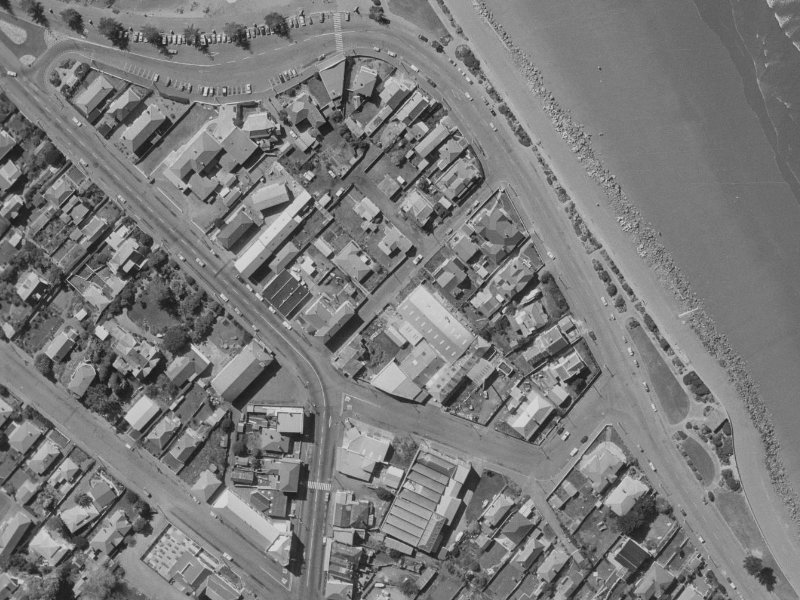 5 Burgess Street from the air, 1970-1974