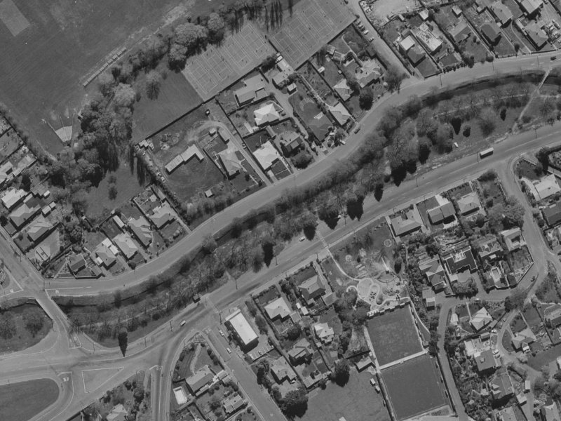 148 Ashgrove Terrace from the air, 1970-1974