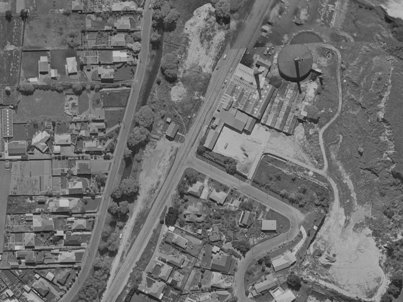 1 Whaka Terrace from the air, 1970-1974